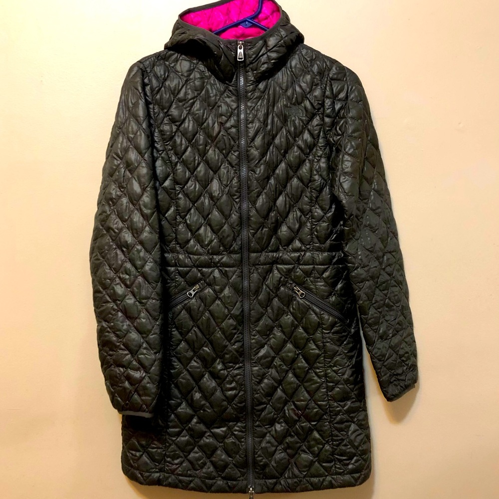 The North Face black Thermoball insulated puffer Parka small